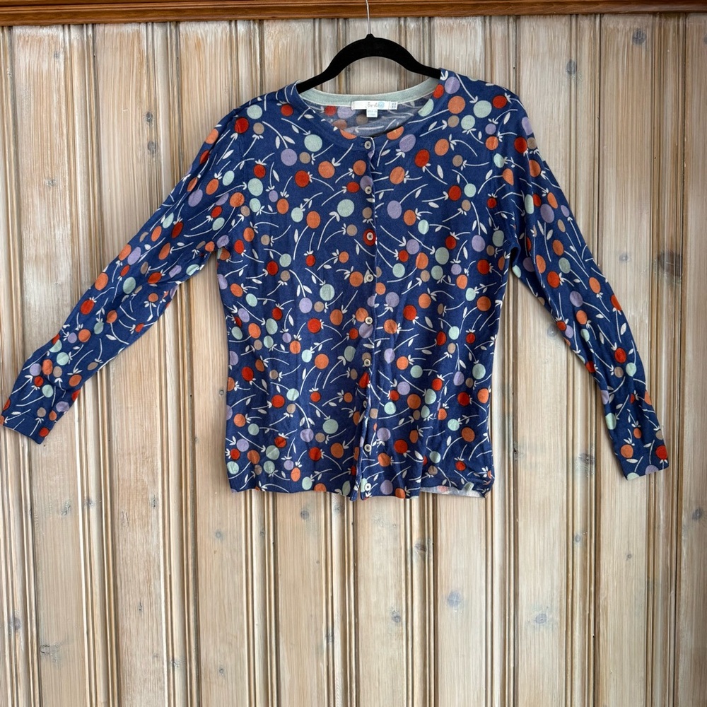 Biden floral Button-Up Cardigan